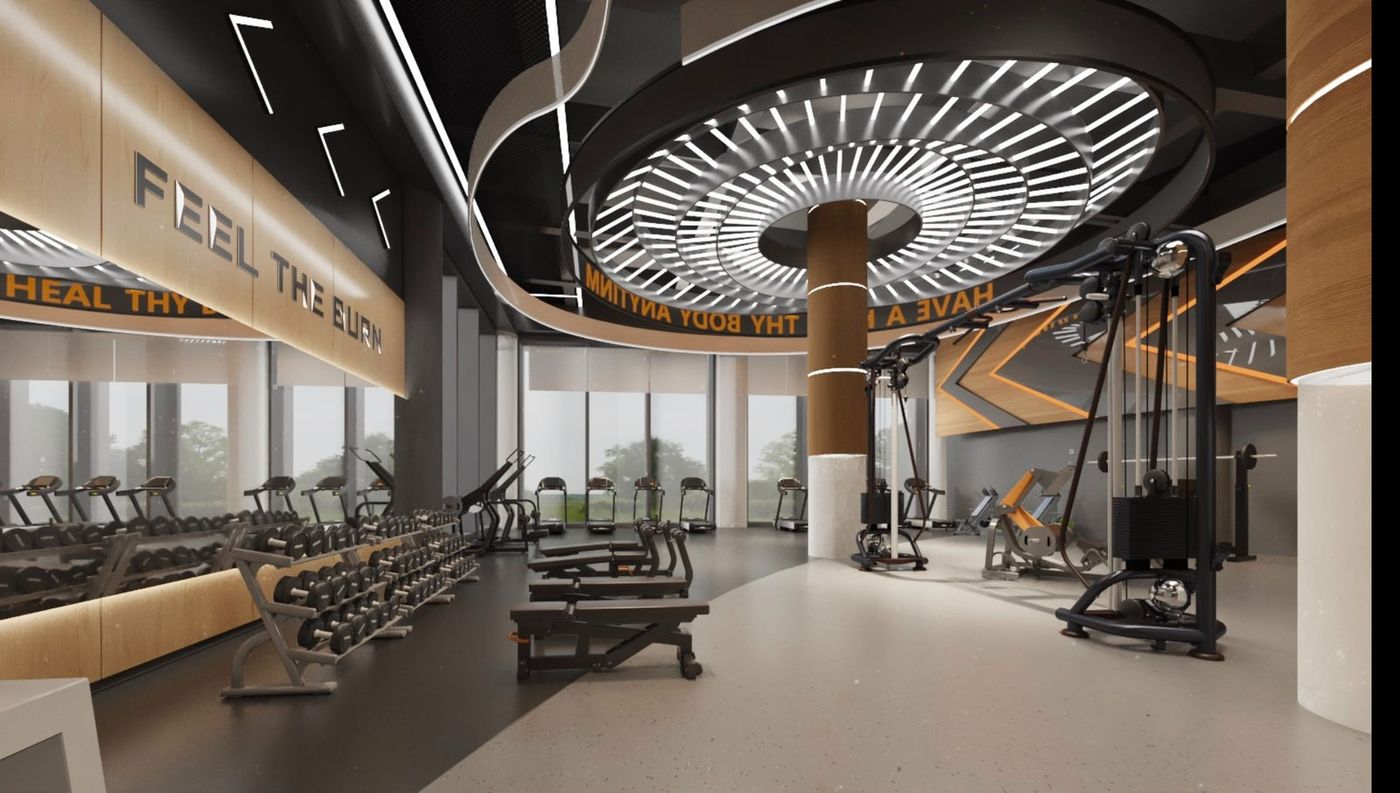 Gym interior